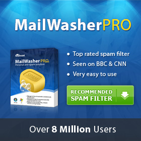 MailWasher PRO Recommended Spam Filter